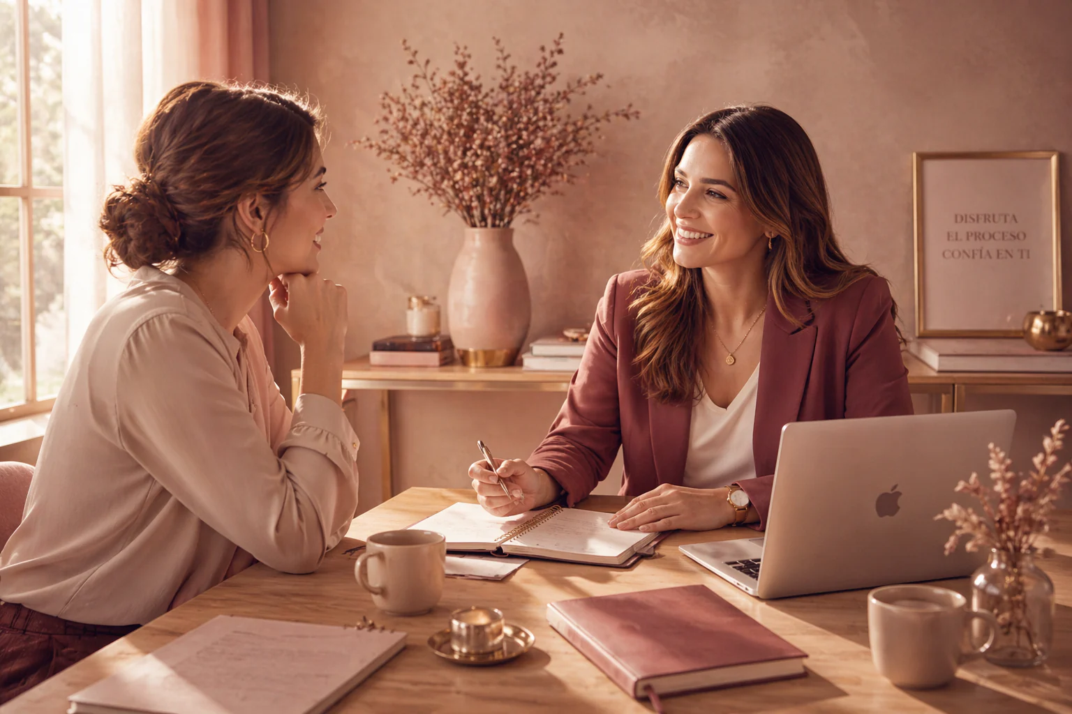 Mentoría uno a uno para mujeres en reinvención profesional e identidad poderosa
